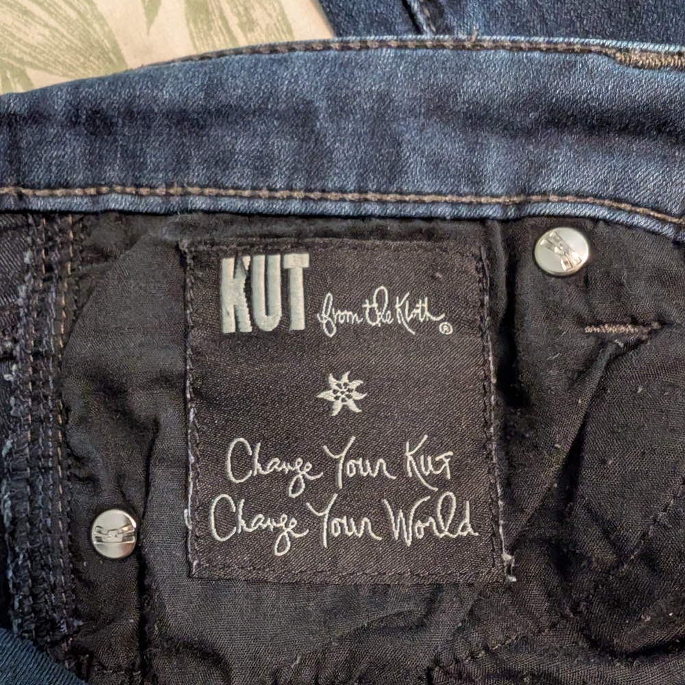 Kut From The Cloth Dark Blue Women's Skinny Jeans - Picture 8 of 8